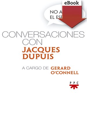 cover image of No apaguéis el espíritu. Conversaciones con Jacques Dupuis